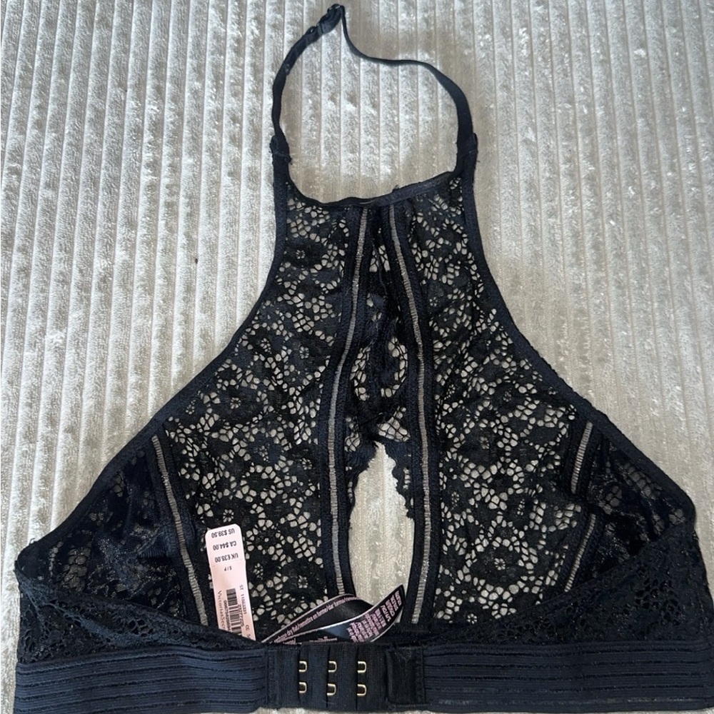 Victoria's Secret Black Lace Bandeau